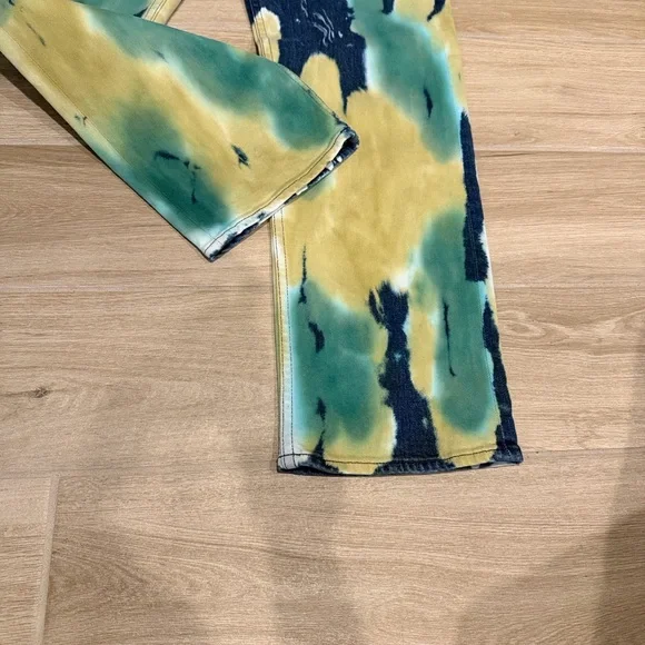 MOTHER SUPERIOR jeans Lava Lamp 24 The Trasher Flood style NEW high waisted - Picture 10 of 16